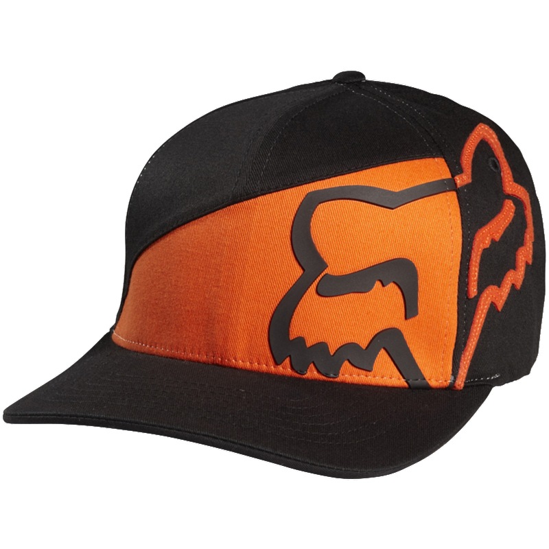 Orange fox racing hat on sale