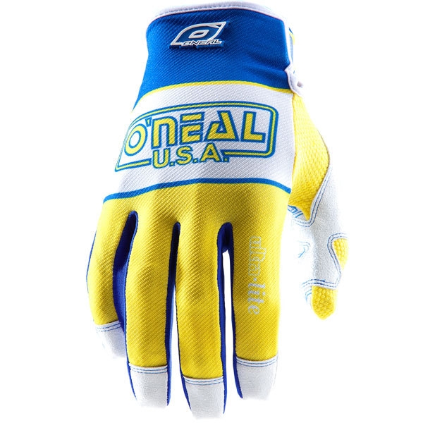 O'Neal Oneal Jump Ultra-Lite LE '83 motocross gloves grn/blk mens sz 12 XXL 