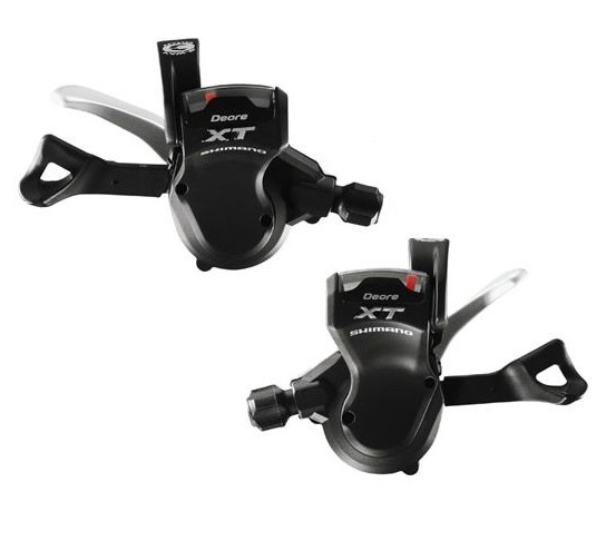 SHIMANO XT TRIGGER GEAR SHIFTERS MODEL SL-M770 3 x 9 SPEED LEFT AND RIGHT MTB XC 