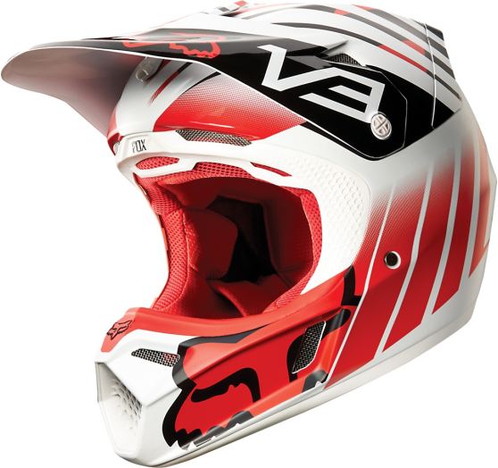 Fox v3 motocross helmet cheap