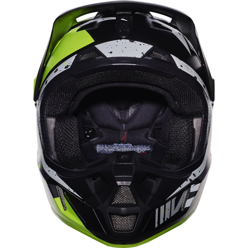 Grey/Yellow/One Size Fox Racing Nirv Visor Mens MX17 V2 Off-Road Motorcycle Helmet Accessories