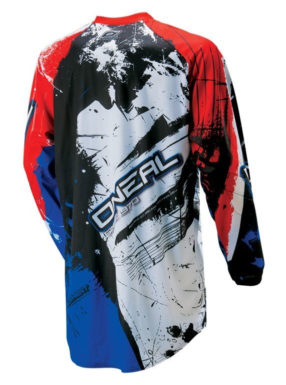 2020 O'Neal Element Kinder Jersey Factor Rot Blau Trikot MX DH MTB BMX Motocross 
