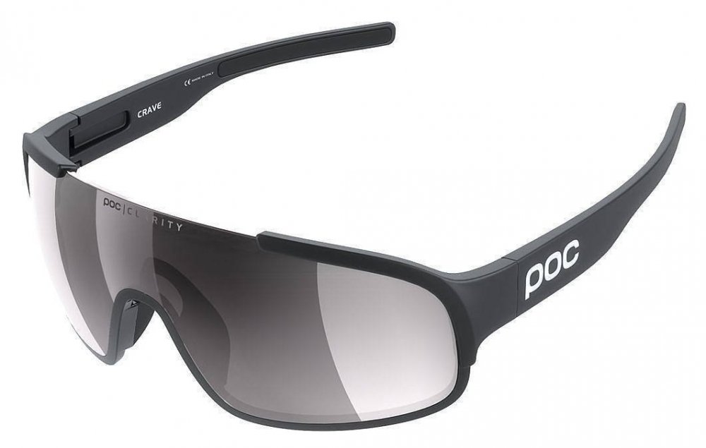 POC Crave Sunglasses Uranium Black | The Pro's Closet