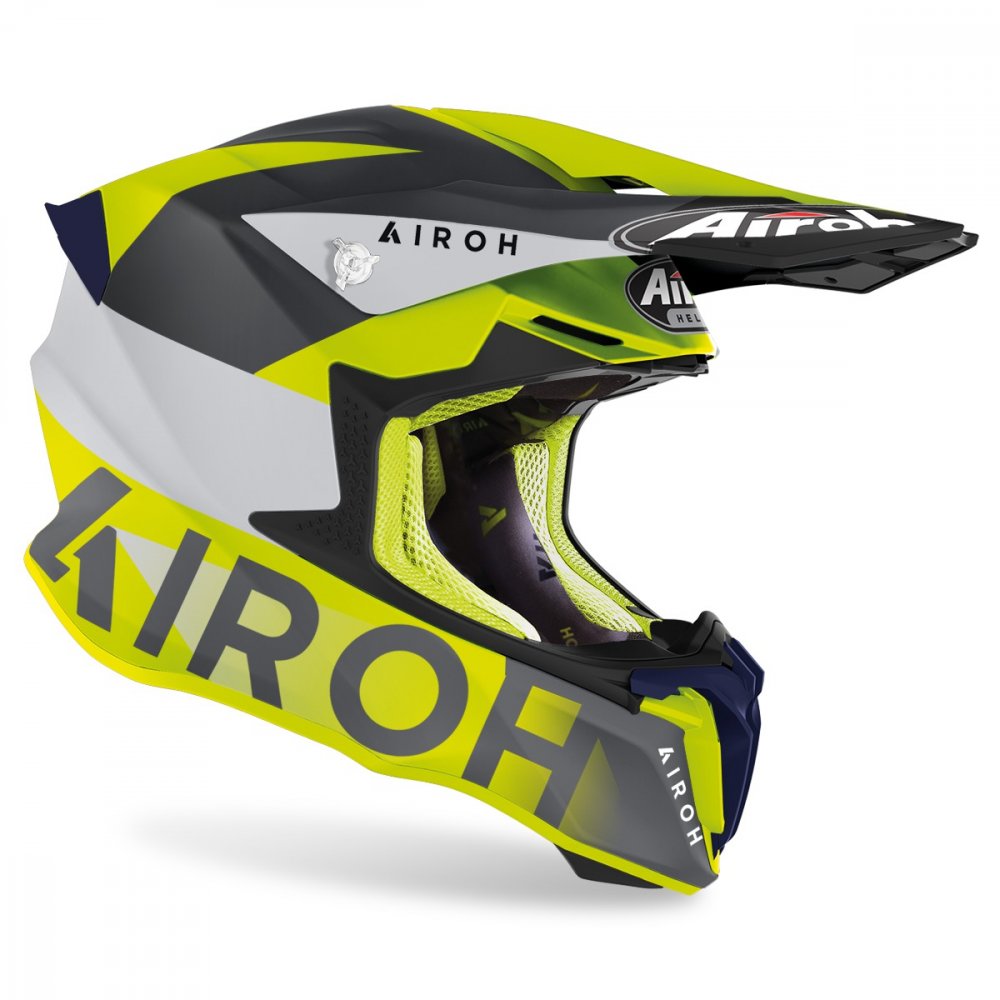 Airoh Twist 2.0 Color Schwarz MX Helm Crosshelm Motocross Quad Enduro GS 