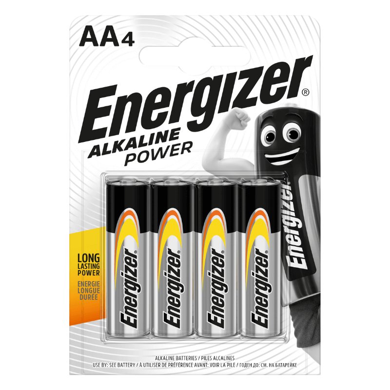 Start indsigelse Hindre Energizer Alkaline Power AA (4 pack) | SPOKE