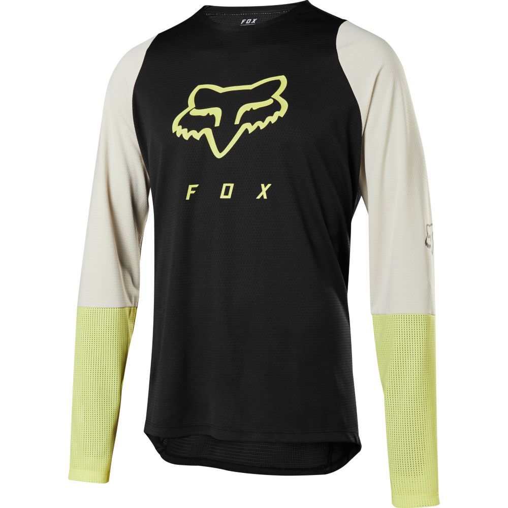 Fox Racing Ranger Ls Foxhead Jersey L Blk 