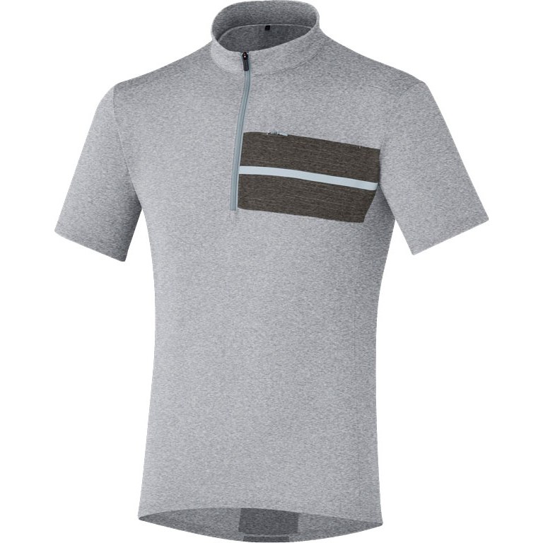 XXL alloy Fahrrad Bike SHIMANO Transit Short Sleeve Check Button Up Jersey Gr
