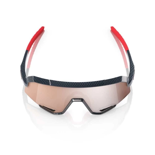 100% Slendale Gloss Carbon Fiber - Hiper Crimson - Silver Lens