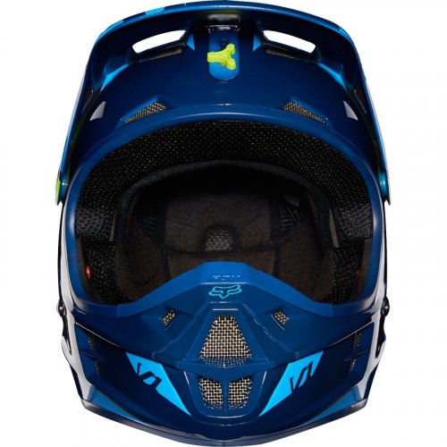 Fox V1 Race 16 Helmet (blue/yellow)
