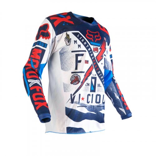 Fox 180 Vicious 16 Jersey (blue/white)