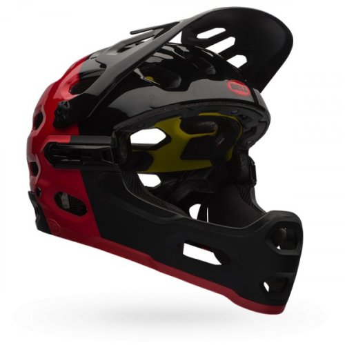 Bell Super 2R MIPS (red/black)