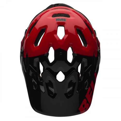 Bell Super 2R MIPS (red/black)