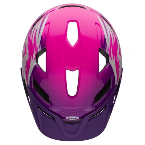 Bell Sidetrack Youth (dazzle pink raven)