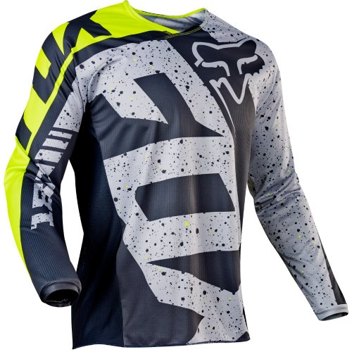 Fox 180 Nirv MX17 Jersey (grey/yellow)