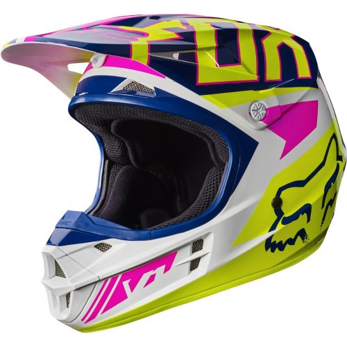 Fox V1 Falcon MX17 Helmet (navy/white)