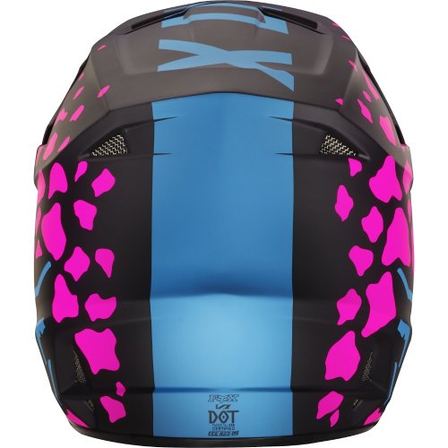 Fox V1 Grav MX17 Helmet (black/pink)