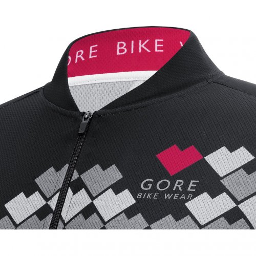 Gore Element Lady Digi Heart Jersey (black)