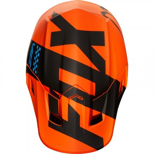 Fox V1 Mastar MX18 Helmet (orange)