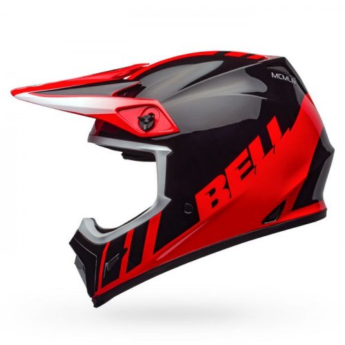 Bell MX-9 MIPS Dash Helmet (red/black)