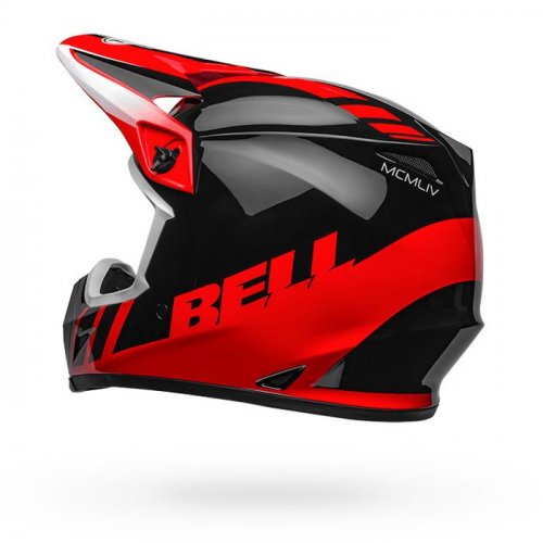 Bell MX-9 MIPS Dash Helmet (red/black)