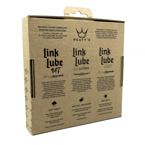 Peaty´s Link lube All Seasons Starter Pack