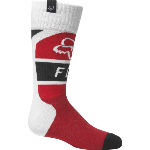 Fox Racing Mens Fri Thick Forzaken Sock Black/Red Small 