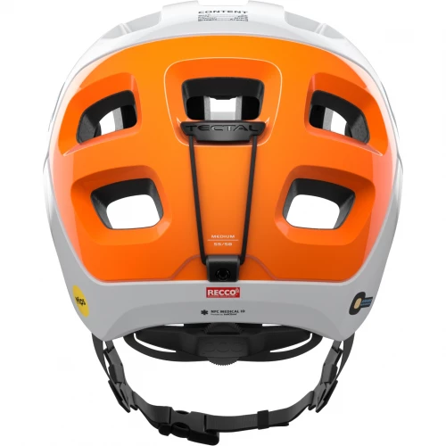 POC Tectal Race MIPS NFC (white/orange)