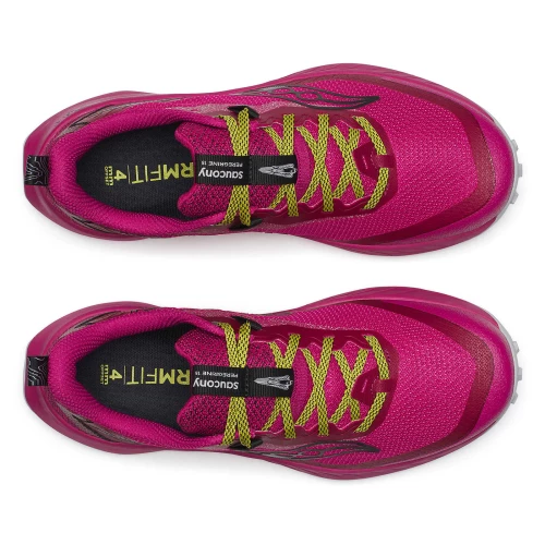 Saucony Peregrine 15 Womens Magenta/Black