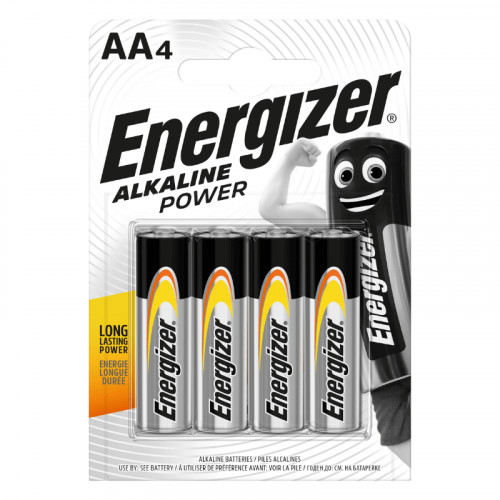 Energizer Alkaline Power AA (4 pack)