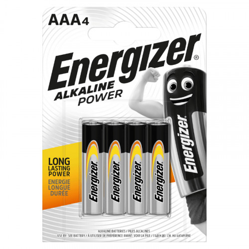 Energizer Alkaline Power AAA (4 pack)