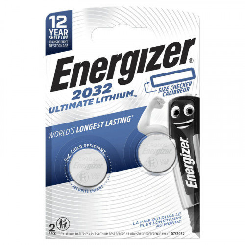 Energizer Ultimate Lithium CR2032 (2 pack)