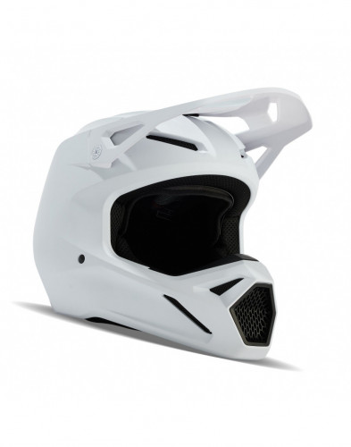 Fox V1 Solid Helmet (matte white)