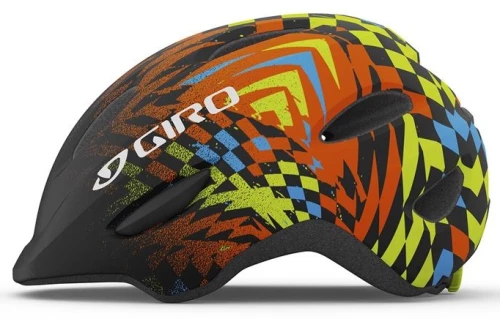 Giro Scamp Mat Black Check Fade XS