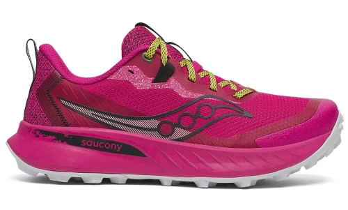 Saucony Peregrine 15 Womens Magenta/Black