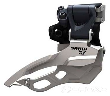 SRAM X0 Front Derailleur 2x10 Lo Clamp 34.9mm Bottom Pull