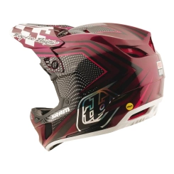 Troy Lee Designs X Sram D4 Carbon Helmet Radioscape 
