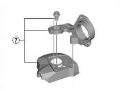 Shimano Base Cover Unit (for Shimano SLX SL-M7000-11)