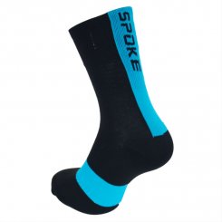 SPOKE Race Socks (black/blue)