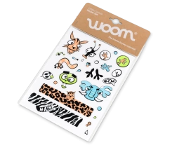Woom Explore stickers